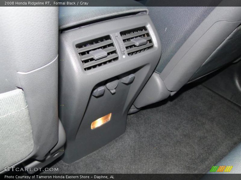 Formal Black / Gray 2008 Honda Ridgeline RT