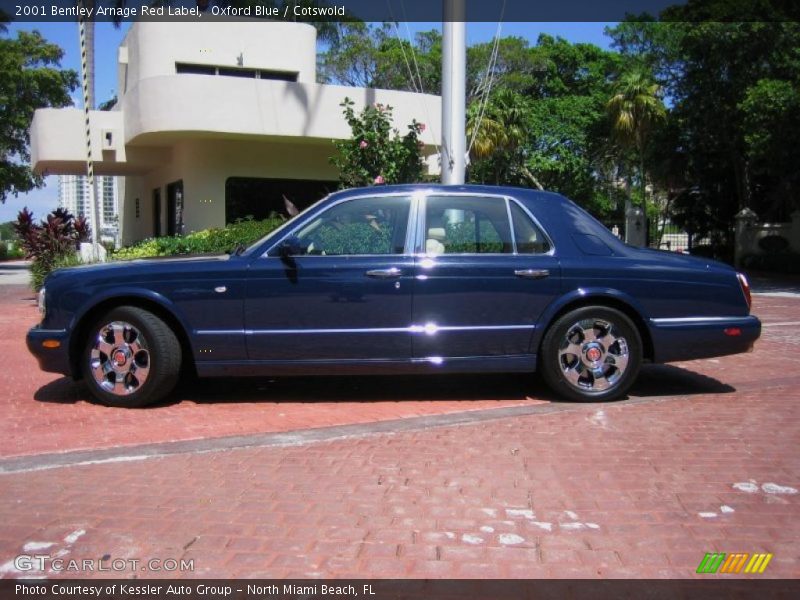 Oxford Blue / Cotswold 2001 Bentley Arnage Red Label