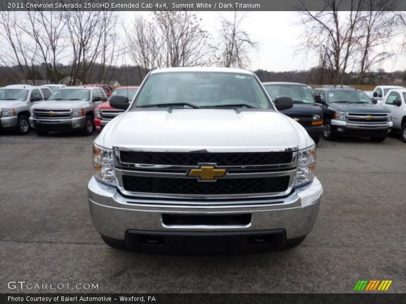  2011 Silverado 2500HD Extended Cab 4x4 Summit White