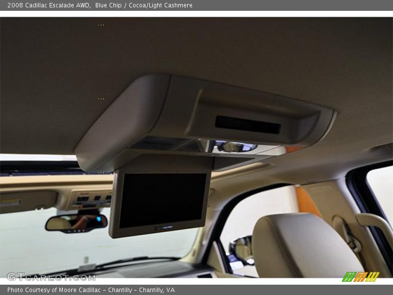 Blue Chip / Cocoa/Light Cashmere 2008 Cadillac Escalade AWD