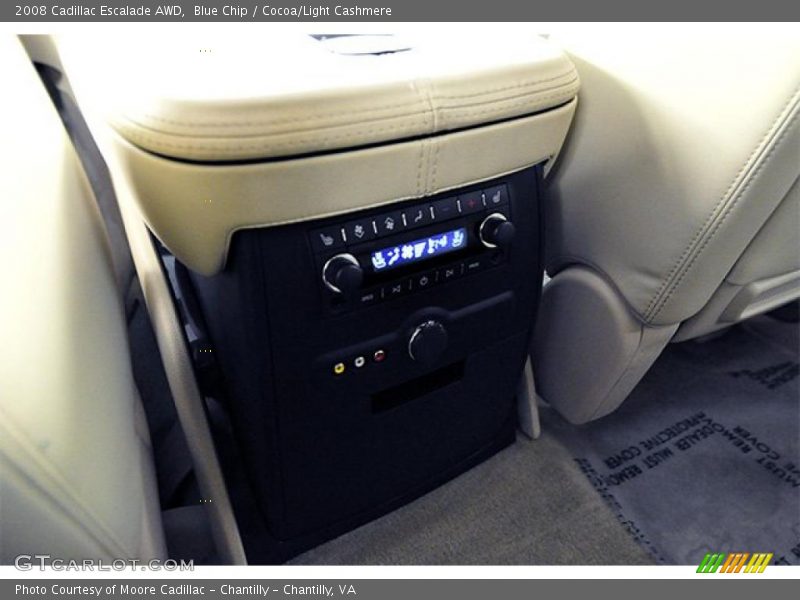 Blue Chip / Cocoa/Light Cashmere 2008 Cadillac Escalade AWD