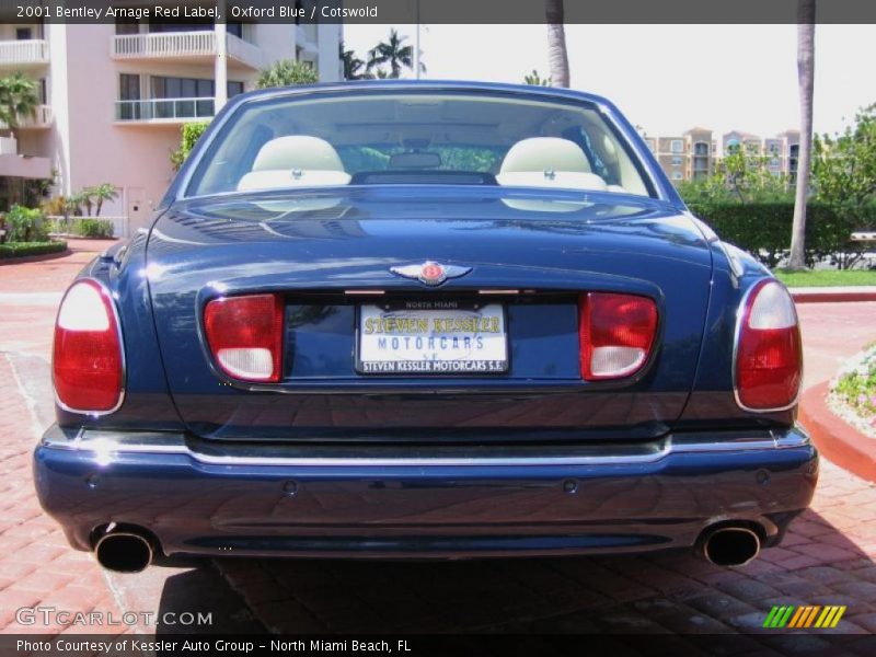 Oxford Blue / Cotswold 2001 Bentley Arnage Red Label