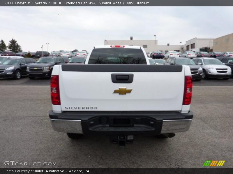 2011 Silverado 2500HD Extended Cab 4x4 Summit White