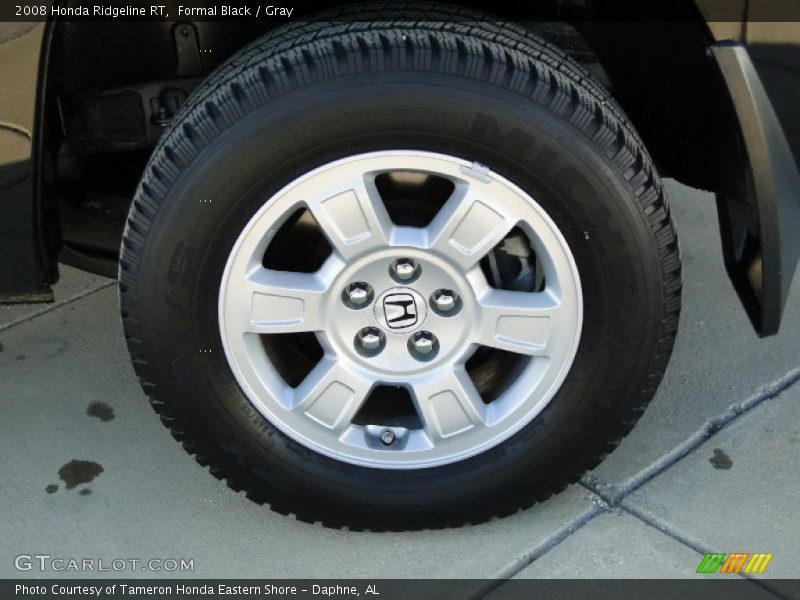 Formal Black / Gray 2008 Honda Ridgeline RT