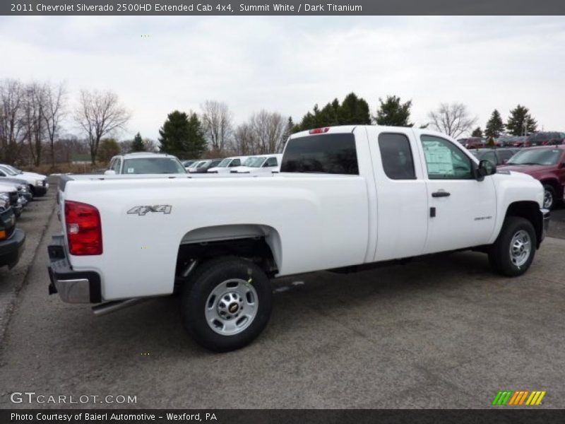  2011 Silverado 2500HD Extended Cab 4x4 Summit White