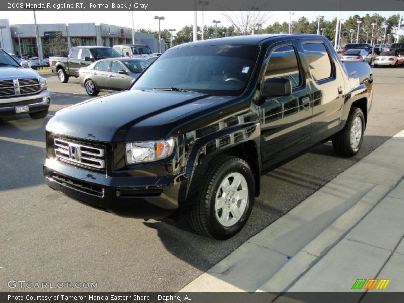 Formal Black / Gray 2008 Honda Ridgeline RT