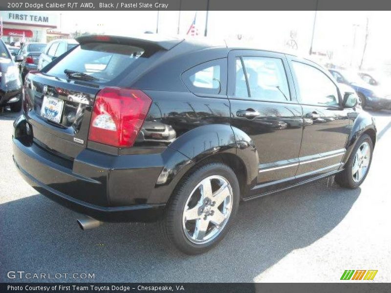 Black / Pastel Slate Gray 2007 Dodge Caliber R/T AWD
