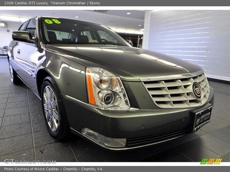 Titanium Chromaflair / Ebony 2008 Cadillac DTS Luxury