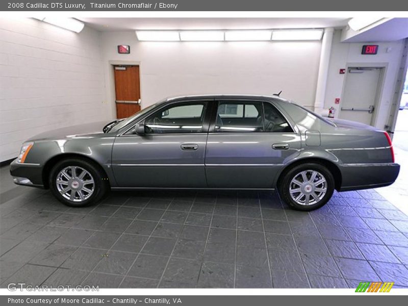 Titanium Chromaflair / Ebony 2008 Cadillac DTS Luxury
