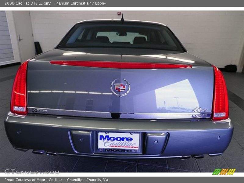 Titanium Chromaflair / Ebony 2008 Cadillac DTS Luxury