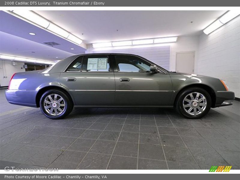 Titanium Chromaflair / Ebony 2008 Cadillac DTS Luxury