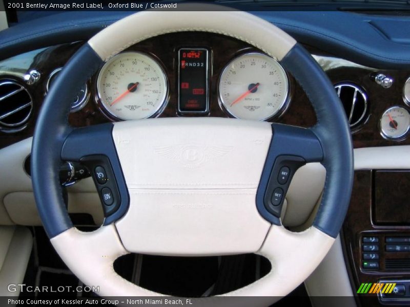  2001 Arnage Red Label Steering Wheel
