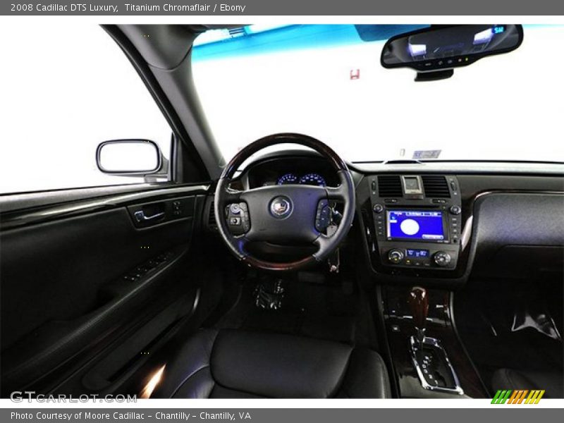 Titanium Chromaflair / Ebony 2008 Cadillac DTS Luxury