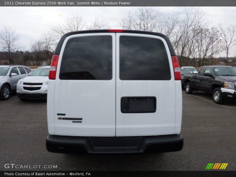 Summit White / Medium Pewter 2011 Chevrolet Express 2500 Work Van