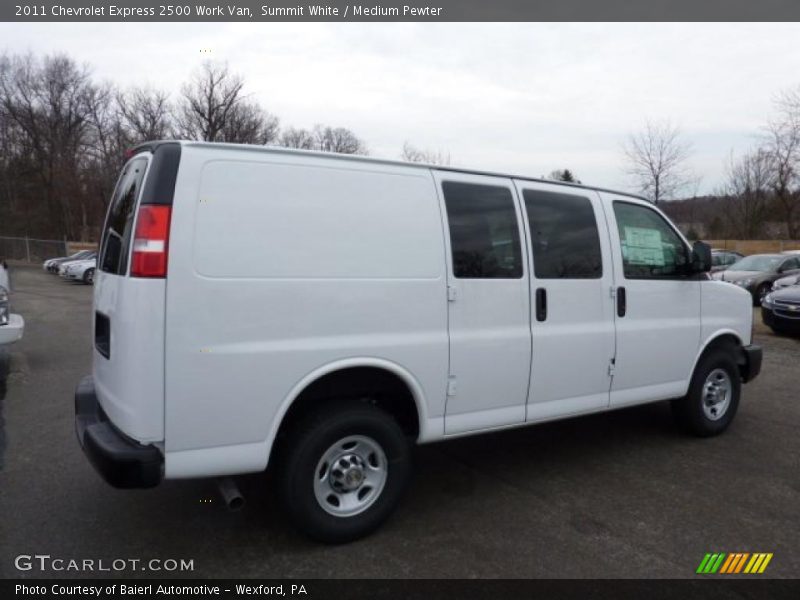 Summit White / Medium Pewter 2011 Chevrolet Express 2500 Work Van