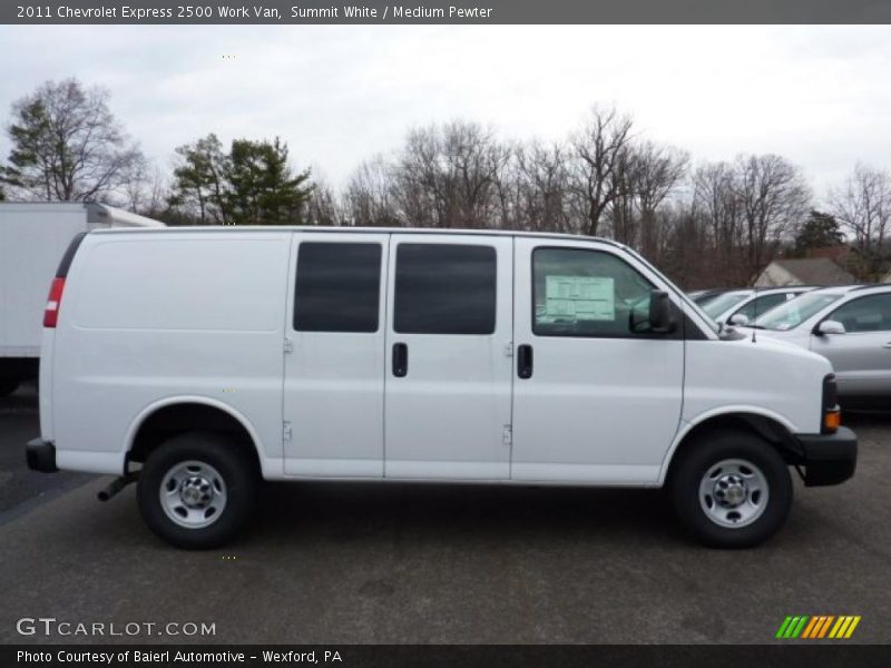 Summit White / Medium Pewter 2011 Chevrolet Express 2500 Work Van