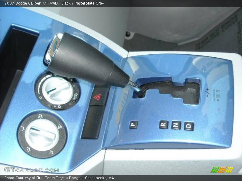 Black / Pastel Slate Gray 2007 Dodge Caliber R/T AWD