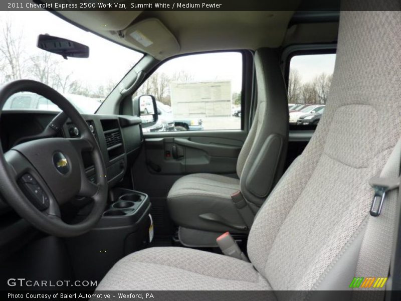 Summit White / Medium Pewter 2011 Chevrolet Express 2500 Work Van