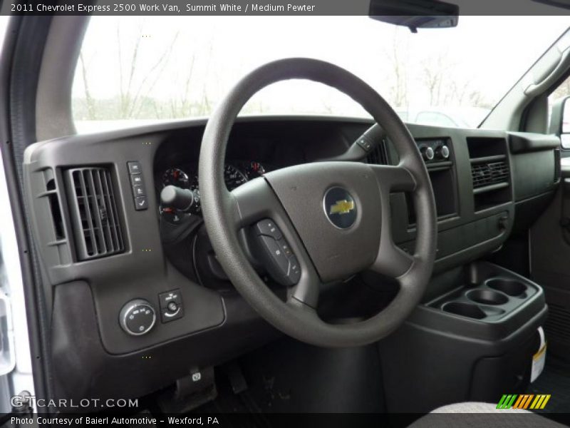  2011 Express 2500 Work Van Steering Wheel