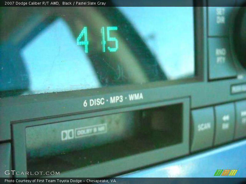 Black / Pastel Slate Gray 2007 Dodge Caliber R/T AWD