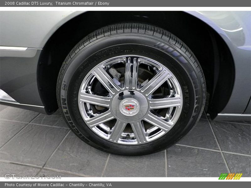 Titanium Chromaflair / Ebony 2008 Cadillac DTS Luxury