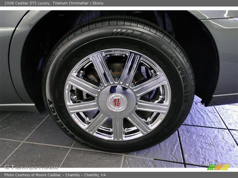 Titanium Chromaflair / Ebony 2008 Cadillac DTS Luxury