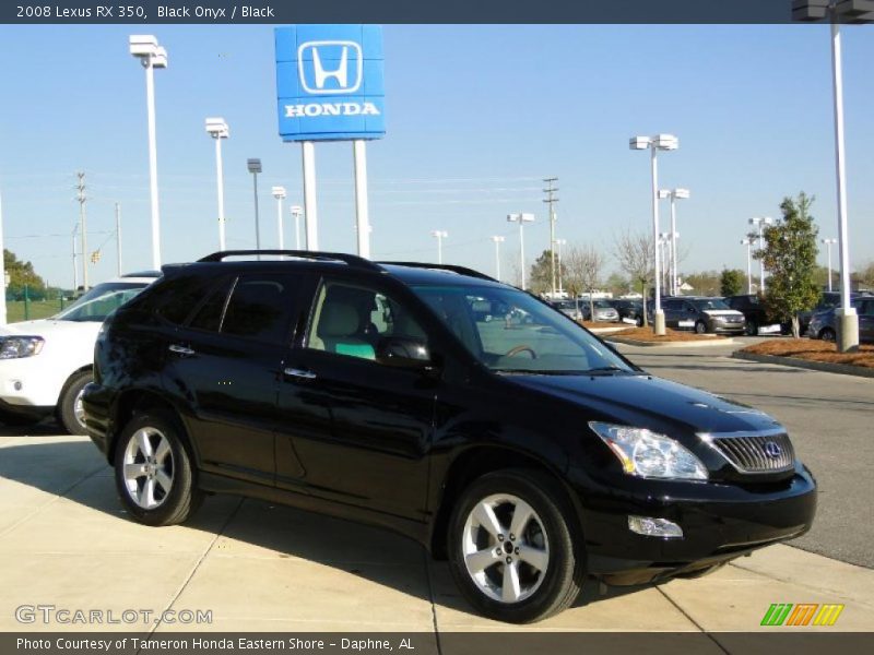 Black Onyx / Black 2008 Lexus RX 350