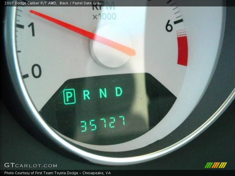 Black / Pastel Slate Gray 2007 Dodge Caliber R/T AWD