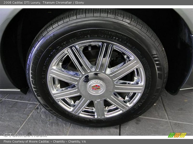 Titanium Chromaflair / Ebony 2008 Cadillac DTS Luxury