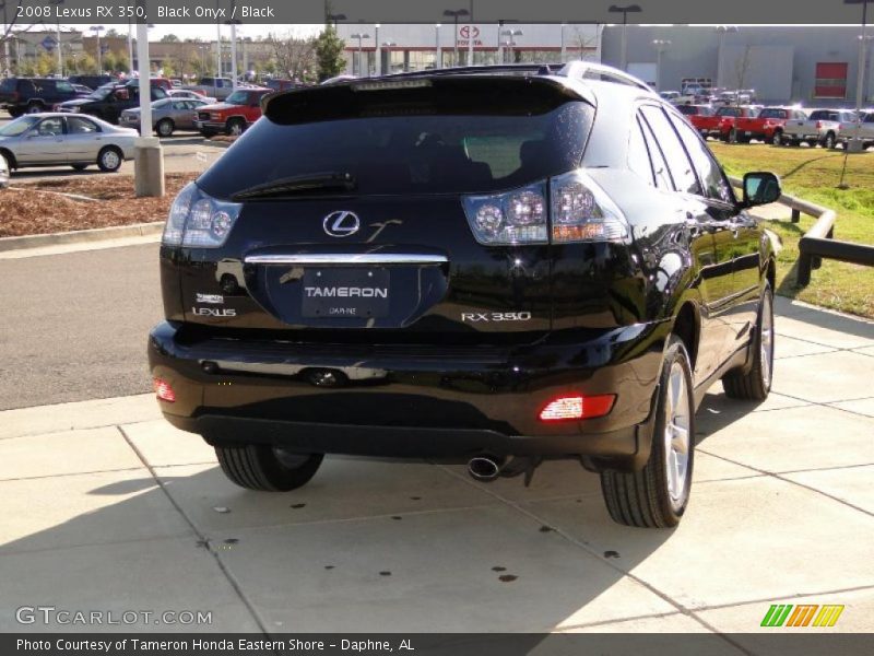 Black Onyx / Black 2008 Lexus RX 350