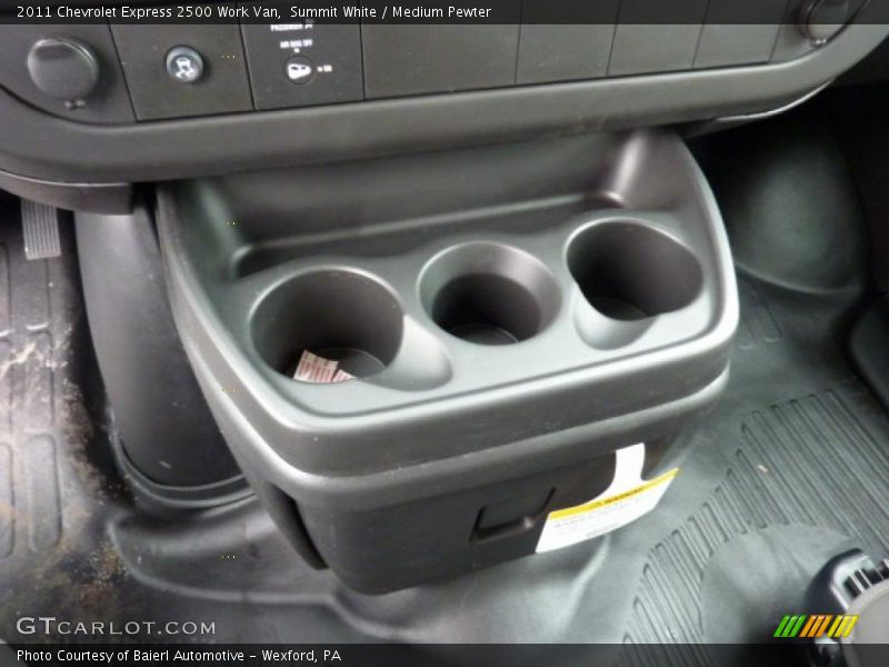 Summit White / Medium Pewter 2011 Chevrolet Express 2500 Work Van