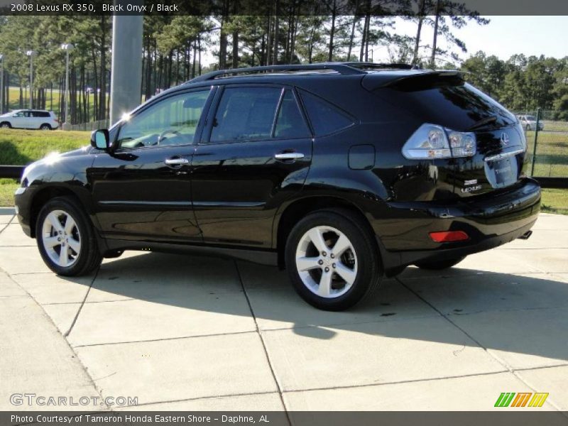 Black Onyx / Black 2008 Lexus RX 350