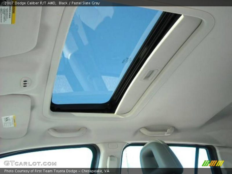 Black / Pastel Slate Gray 2007 Dodge Caliber R/T AWD