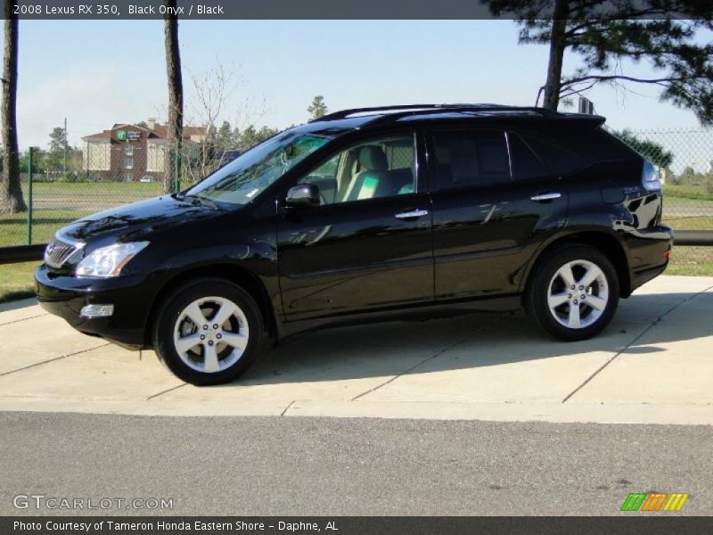 Black Onyx / Black 2008 Lexus RX 350
