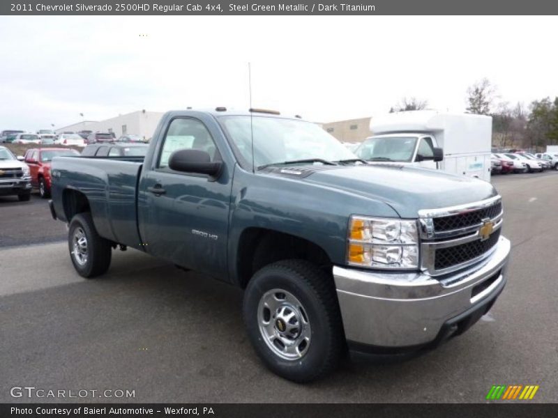 Front 3/4 View of 2011 Silverado 2500HD Regular Cab 4x4