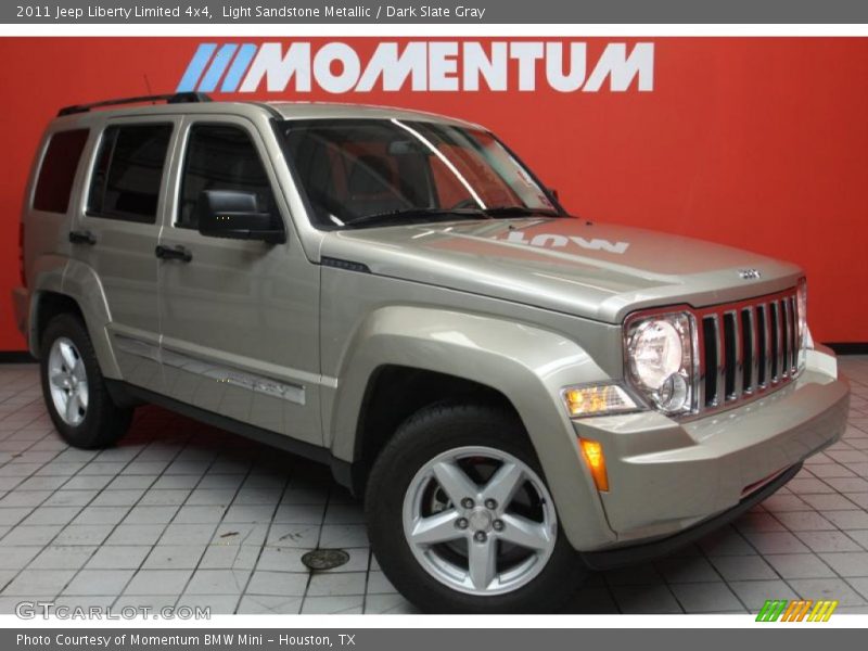 Light Sandstone Metallic / Dark Slate Gray 2011 Jeep Liberty Limited 4x4