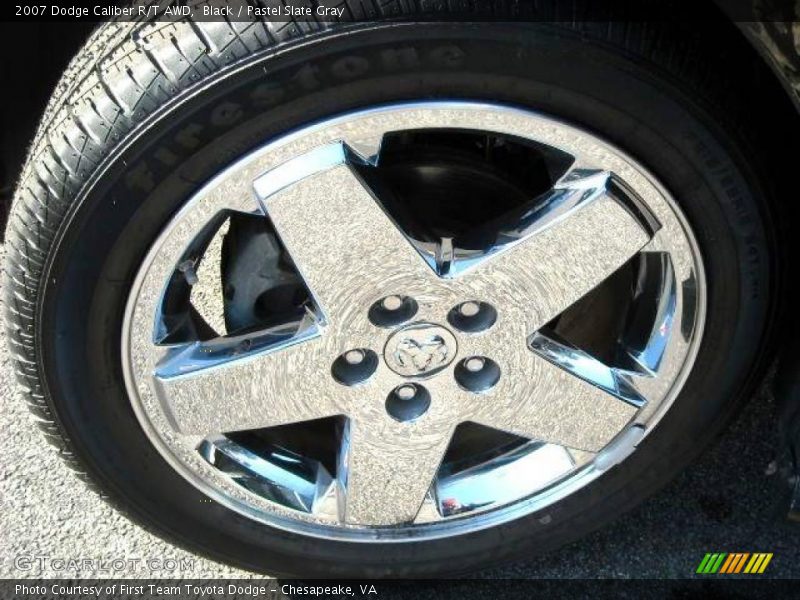 Black / Pastel Slate Gray 2007 Dodge Caliber R/T AWD