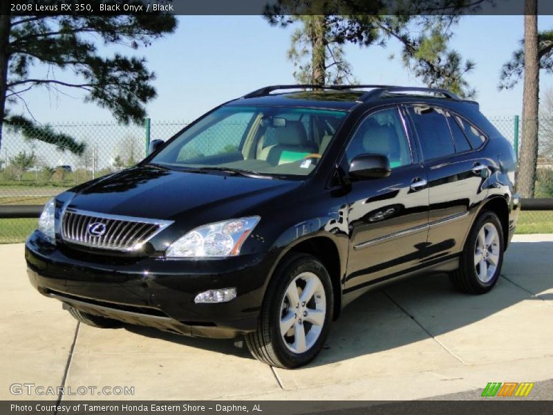 Black Onyx / Black 2008 Lexus RX 350