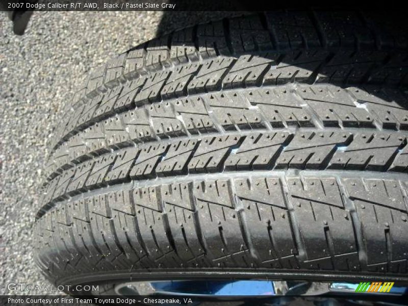 Black / Pastel Slate Gray 2007 Dodge Caliber R/T AWD