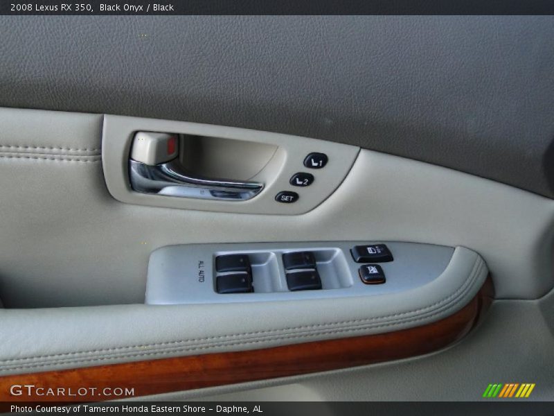 Black Onyx / Black 2008 Lexus RX 350