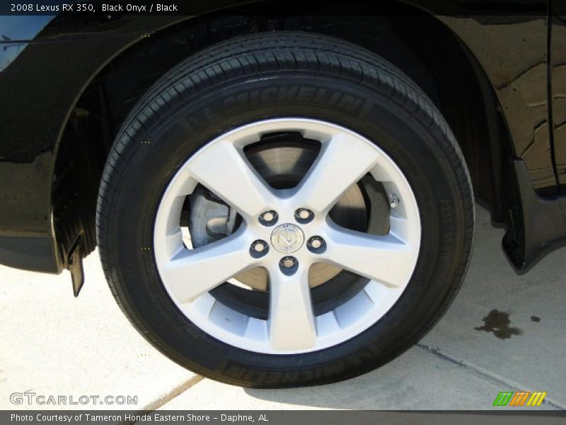 Black Onyx / Black 2008 Lexus RX 350