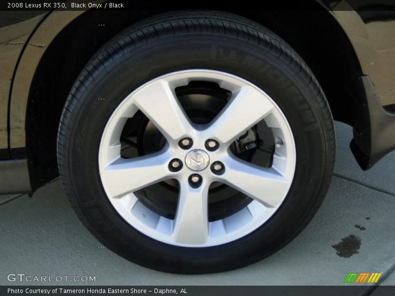 Black Onyx / Black 2008 Lexus RX 350