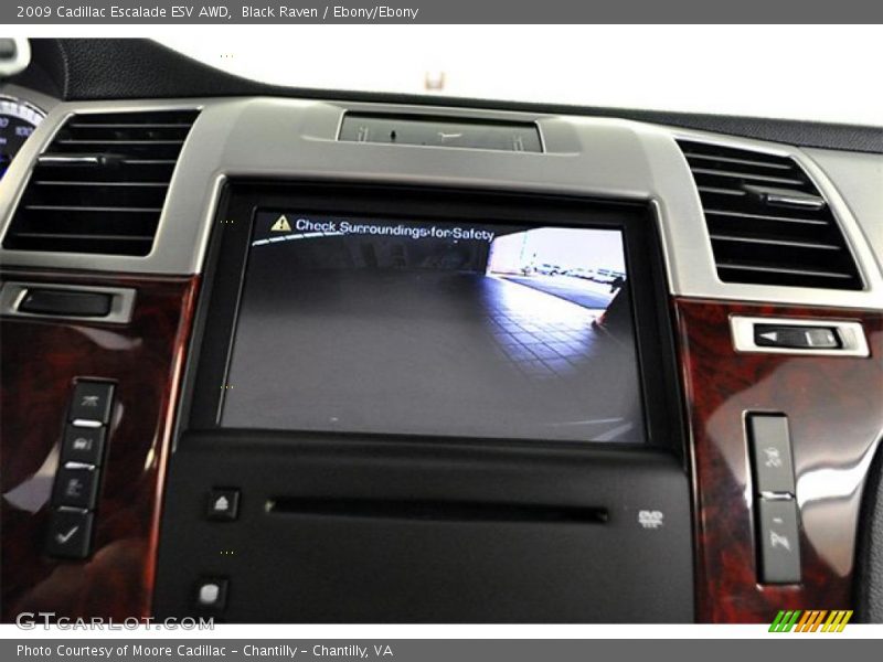 Black Raven / Ebony/Ebony 2009 Cadillac Escalade ESV AWD