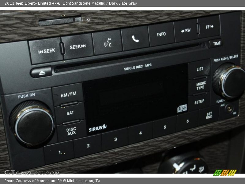 Controls of 2011 Liberty Limited 4x4