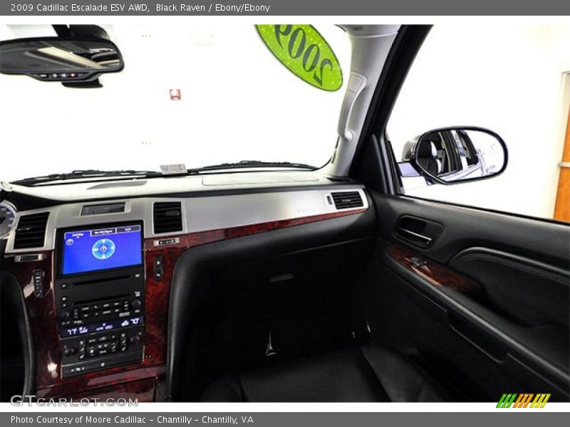 Black Raven / Ebony/Ebony 2009 Cadillac Escalade ESV AWD