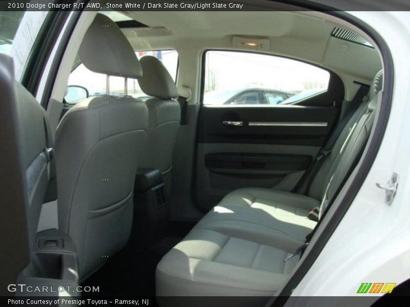 Stone White / Dark Slate Gray/Light Slate Gray 2010 Dodge Charger R/T AWD