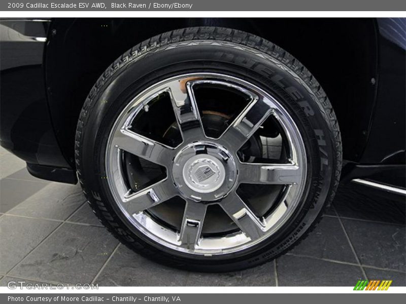  2009 Escalade ESV AWD Wheel