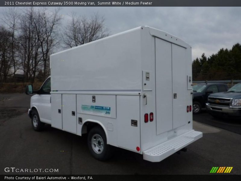 Summit White / Medium Pewter 2011 Chevrolet Express Cutaway 3500 Moving Van
