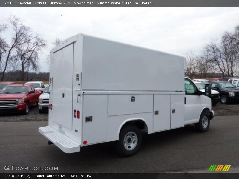 Summit White / Medium Pewter 2011 Chevrolet Express Cutaway 3500 Moving Van