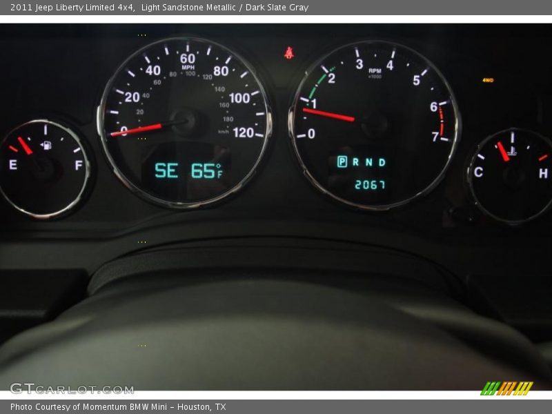  2011 Liberty Limited 4x4 Limited 4x4 Gauges